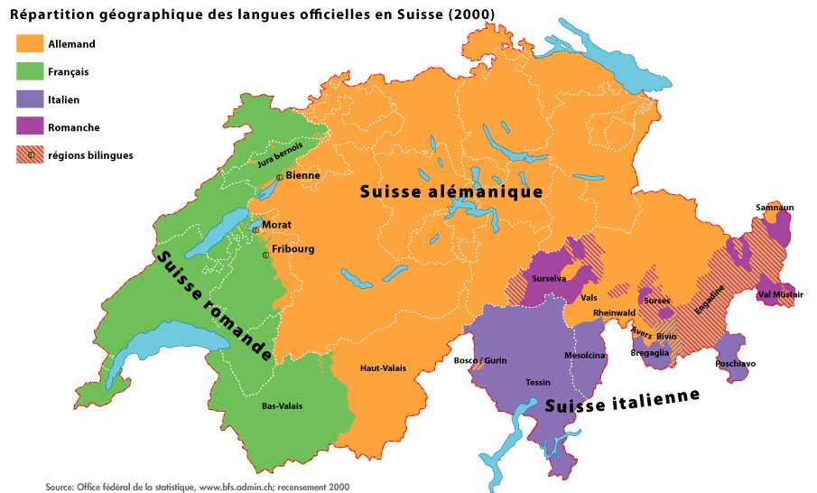 La Suisse Romande スイス ロマンド フランス語使用地域 Blsスクール
